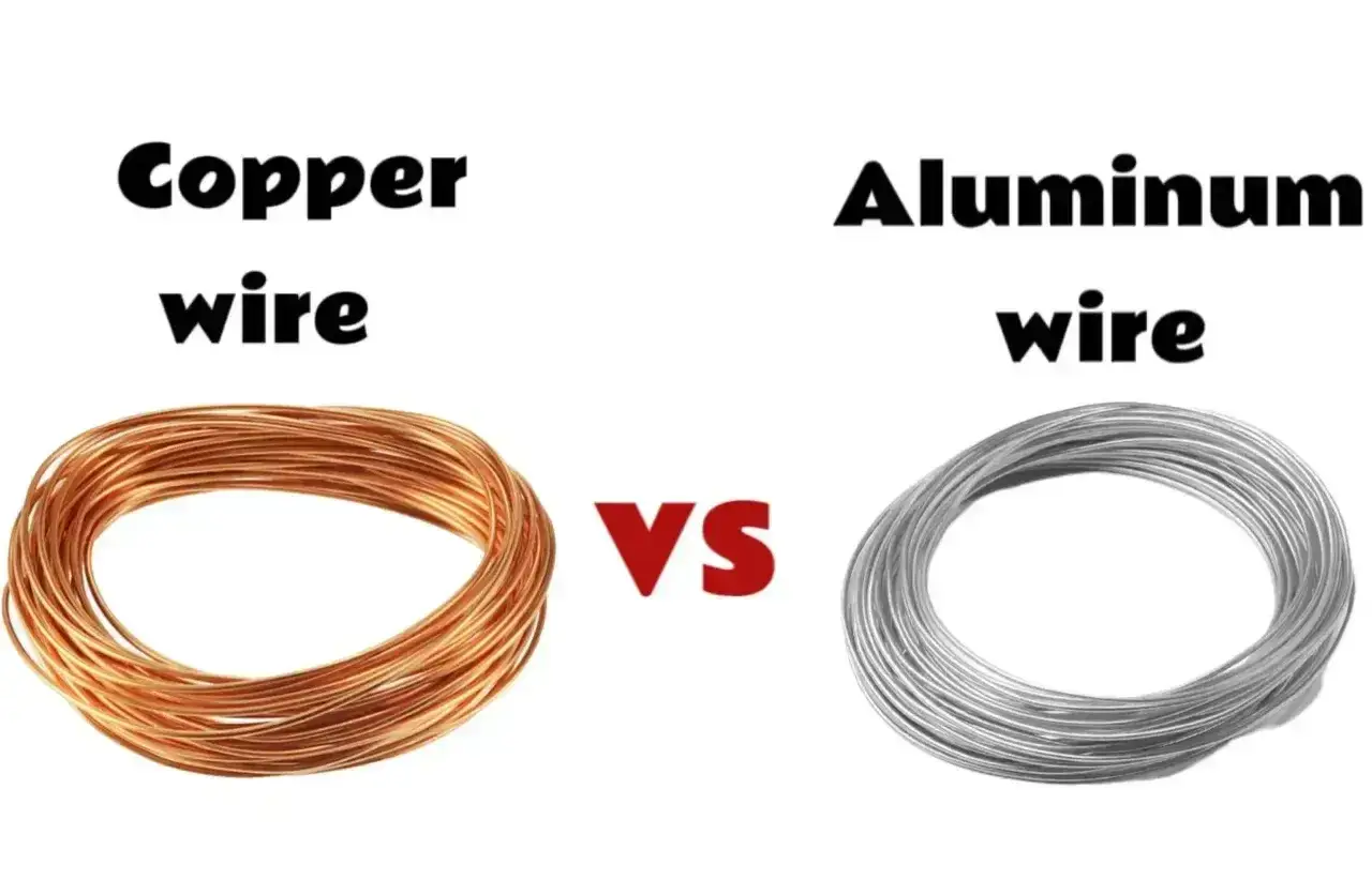Miedziany vs aluminiowy drut. Miedź to najlepszy przewodnik prądu, ale aluminium też ma swoje zalety.